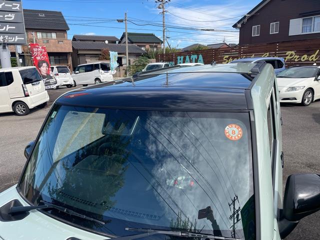 タフト Ｇ　ダーククロムベンチャー　届出済未使用車　クリアランスソナー　パノラマルーフ　衝突軽減システム　ＬＥＤヘッドライト　オートライト　スマートキー　アイドリングストップ　電動格納ミラー　シートヒーター（10枚目）