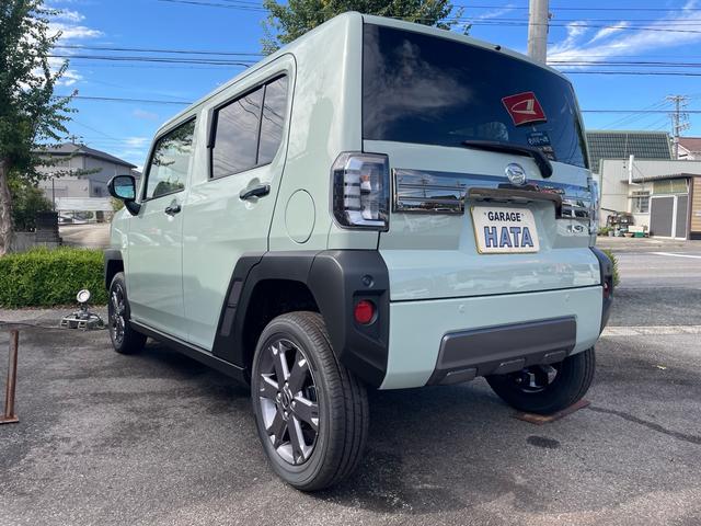 タフト Ｇ　ダーククロムベンチャー　届出済未使用車　クリアランスソナー　パノラマルーフ　衝突軽減システム　ＬＥＤヘッドライト　オートライト　スマートキー　アイドリングストップ　電動格納ミラー　シートヒーター（13枚目）