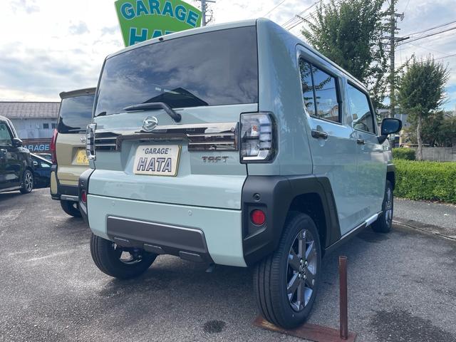 タフト Ｇ　ダーククロムベンチャー　届出済未使用車　クリアランスソナー　パノラマルーフ　衝突軽減システム　ＬＥＤヘッドライト　オートライト　スマートキー　アイドリングストップ　電動格納ミラー　シートヒーター（15枚目）