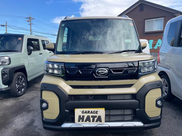 タント ファンクロス　届出済未使用車　ブレーキサポート　アイドリングストップ　両側電動スライドドア　ＬＥＤヘッドライト　シートヒーター　スマートキー　プッシュスタート　オートライト（2枚目）