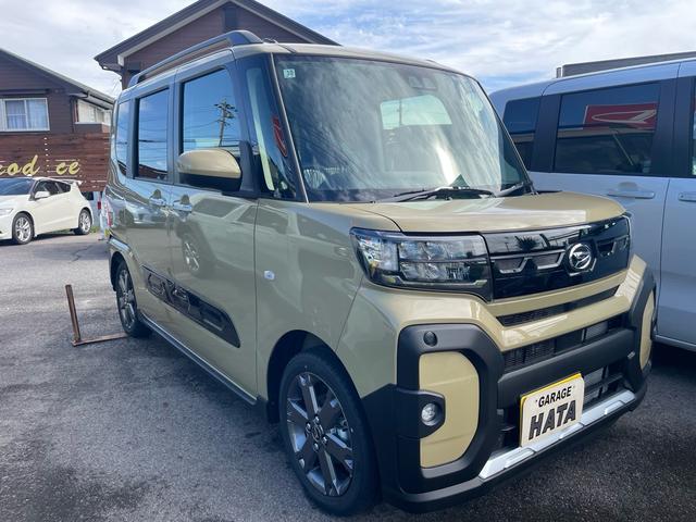 タント ファンクロス　届出済未使用車　ブレーキサポート　アイドリングストップ　両側電動スライドドア　ＬＥＤヘッドライト　シートヒーター　スマートキー　プッシュスタート　オートライト（3枚目）