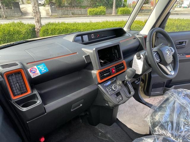 タント ファンクロス　届出済未使用車　ブレーキサポート　アイドリングストップ　両側電動スライドドア　ＬＥＤヘッドライト　シートヒーター　スマートキー　プッシュスタート　オートライト（24枚目）