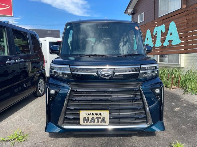 タント カスタムＸ　届出済未使用車　ブレーキサポート　アイドリングストップ　両側電動スライドドア　ＬＥＤヘッドライト　シートヒーター　スマートキー　プッシュスタート　オートライト（2枚目）