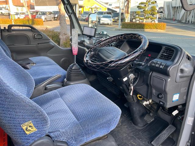 エルフトラック 　４段クレーン／ワイド超ロング／あおり分割開閉／６速ミッション／パワーウインドウ／集中ロック／ＥＴＣ（8枚目）