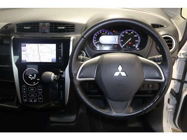 ｅＫカスタム Ｇ　メモリーナビ・フルセグＴＶ・バックカメラ　オ－トエアコン　スマ－トキ－　ナビ・ＴＶ　Ｂカメラ　キーレスキー　メモリーナビ　ベンチ　地デジＴＶ　アイドルストップ　ＤＶＤ　ＰＷ　ＡＢＳ　記録簿　パワステ（9枚目）