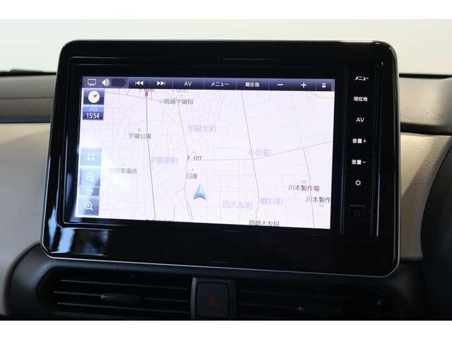 純正ナビゲーションです☆ワイドで明るい液晶画面、簡単な操作方法、多機能ナビゲーション。知らない街でも安心です。