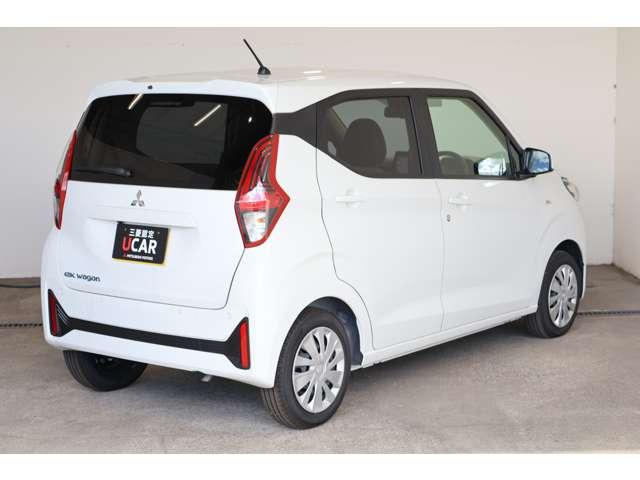 ｅＫワゴン Ｍ　９型ナビ・フルセグＴＶ・バックカメラ　禁煙　踏み間違い防止アシスト　イモビライザー　ナビＴＶ　パワーウィンドウ　ワンオーナ車　フルセグ　Ｐセンサー　マニュアルエアコン　バックカメラ　キーレスエントリー（2枚目）