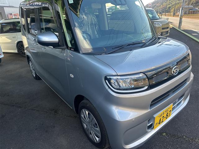 タント X バックカメラ 両側スライド・片側電動 クリアランスソナー 衝突被害軽減システム オートライト LEDヘッドランプ スマートキー アイドリングストップ シートヒーター ベンチシート CVT(13枚目)