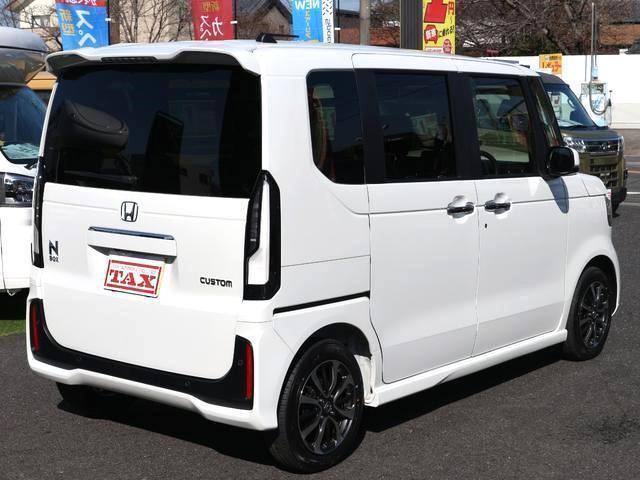 Ｎ－ＢＯＸカスタム ベースグレード　ホンダセンシング／ナビ装着用スペシャルパッケージ／電子制御パーキングブレーキ／片側パワースライドドア／ＬＥＤライト／シートヒーター／ＵＳＢ／クルコン／パーキングセンサー／スマートキー（12枚目）