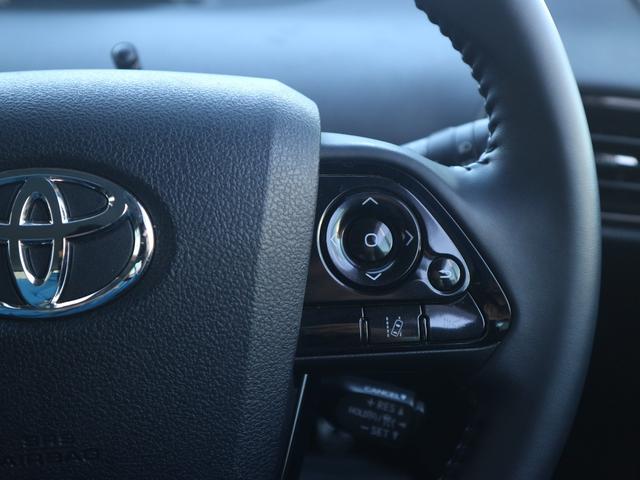 プリウス Ｓツーリングセレクション・ブラックエディション　モデリスタエアロ／９型ＳＤナビ／フルセグ／バックカメラ／Ｂｌｕｅｔｏｏｔｈ／ＣＤ・ＤＶＤ／黒革／前後ドラレコ／ＥＴＣ／シートヒーター／禁煙車／ソナー／デイライト／ＬＥＤライト／専用１７インチホイール（27枚目）