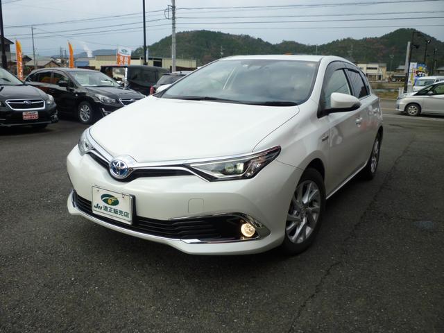 オーリス - トヨタ ハイブリッド ９インチ純正ナビ ワンオーナー禁煙車 