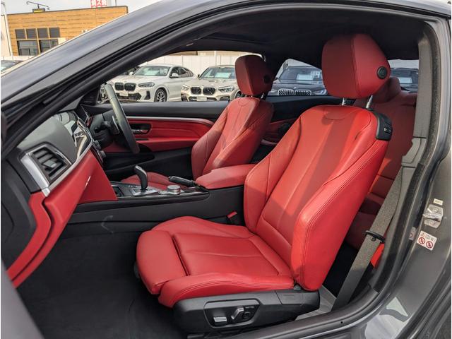 ４シリーズ ４４０ｉクーペ　Ｍスポーツ　タイヤ４本交換！／ファストトラックパッケージ／ガラスサンルーフ／コーラルレッドレザーシート／シートヒーター／マルチ液晶メーター／アクティブクルーズコントロール／１９ＡＷ／禁煙／ワンオーナー（39枚目）