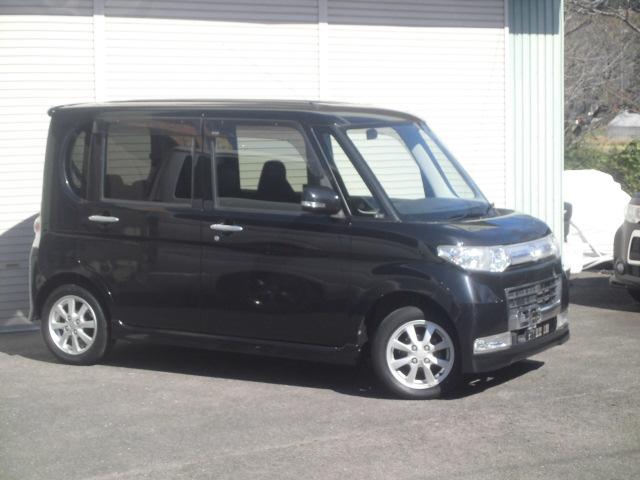 タント カスタムＸリミテッド　整備保証付き　禁煙車　パワースライドドア　スマートキー　ＡＢＳ　ＣＶＴ　純正１４インチアルミ　フルエアロ（10枚目）