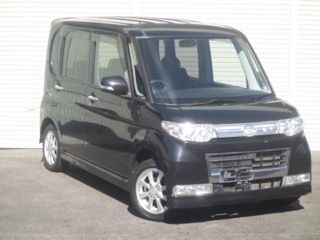 タント カスタムＸリミテッド　整備保証付き　禁煙車　パワースライドドア　スマートキー　ＡＢＳ　ＣＶＴ　純正１４インチアルミ　フルエアロ（14枚目）