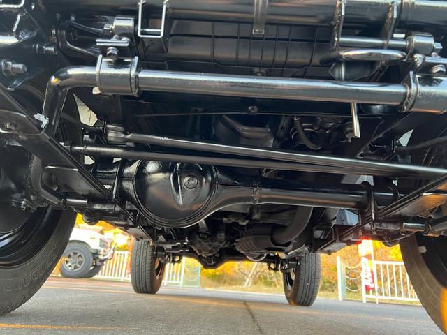 ジムニー ランドベンチャー　ＪＡ１１－５型最終ブルーツートン全塗装　　圧縮圧力測定済　ＴベルトＷポンプ交換済　フロントタニグチＢＰ　ホイル塗装　ジオランダーＡＴ　ナルディーウッドＣＤ　ＥＴＣ　皮調シートカバー（15枚目）