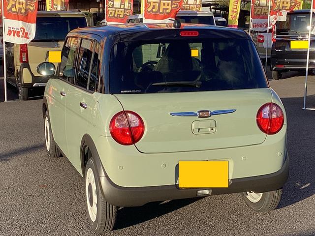 アルトラパン ハイブリッドＸ　届出済未使用車　衝突軽減ブレーキ　スマートキー　プッシュスタート　シートヒーター　オートライト　ＬＥＤヘッドランプ　電動格納ミラー　ベンチシート　フルフラット　オートエアコン　革巻きステアリング（16枚目）