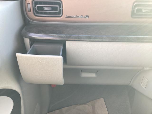 アルトラパン ハイブリッドＸ　届出済未使用車　衝突軽減ブレーキ　スマートキー　プッシュスタート　シートヒーター　オートライト　ＬＥＤヘッドランプ　電動格納ミラー　ベンチシート　フルフラット　オートエアコン　革巻きステアリング（36枚目）