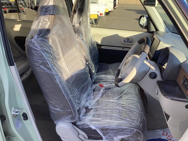 アルトラパン ハイブリッドＸ　届出済未使用車　衝突軽減ブレーキ　スマートキー　プッシュスタート　シートヒーター　オートライト　ＬＥＤヘッドランプ　電動格納ミラー　ベンチシート　フルフラット　オートエアコン　革巻きステアリング（40枚目）