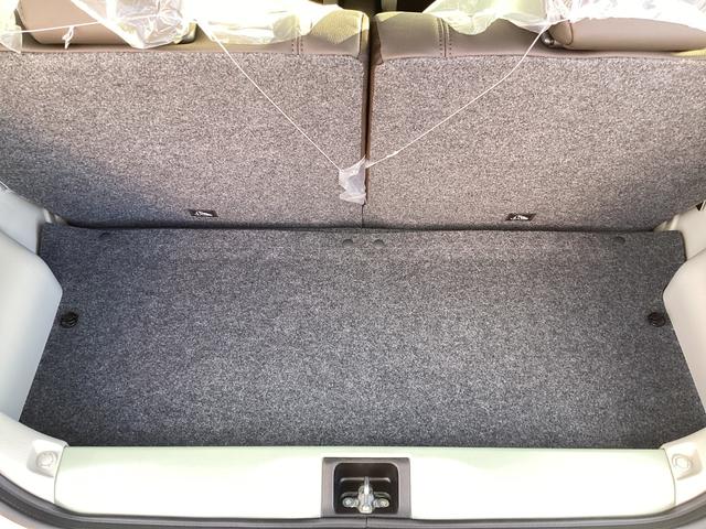 アルトラパン ハイブリッドＸ　届出済未使用車　衝突軽減ブレーキ　スマートキー　プッシュスタート　シートヒーター　オートライト　ＬＥＤヘッドランプ　電動格納ミラー　ベンチシート　フルフラット　オートエアコン　革巻きステアリング（47枚目）