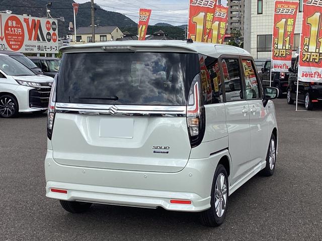 ソリオ ハイブリッドＭＺ　登録済未使用車　衝突軽減ブレーキ　両側電動スライドドア　オートライト　ＬＥＤヘッドライト　スマートキー　プッシュスタート　ヘッドアップディスプレイ　クルーズコントロール　シートヒーター　ウォークスルー（14枚目）