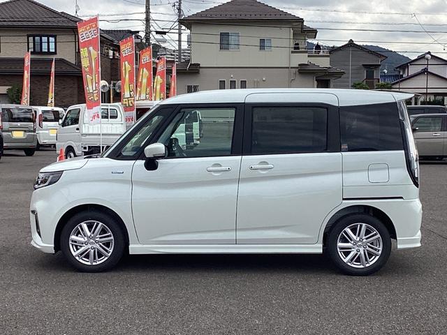 ソリオ ハイブリッドＭＺ　登録済未使用車　衝突軽減ブレーキ　両側電動スライドドア　オートライト　ＬＥＤヘッドライト　スマートキー　プッシュスタート　ヘッドアップディスプレイ　クルーズコントロール　シートヒーター　ウォークスルー（17枚目）