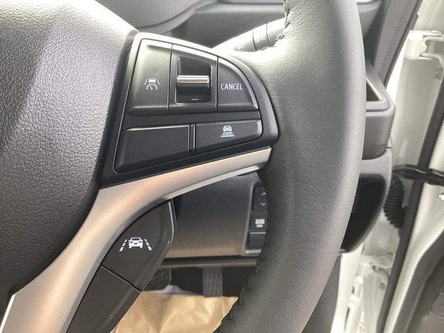 ソリオ ハイブリッドＭＺ　登録済未使用車　衝突軽減ブレーキ　両側電動スライドドア　オートライト　ＬＥＤヘッドライト　スマートキー　プッシュスタート　ヘッドアップディスプレイ　クルーズコントロール　シートヒーター　ウォークスルー（21枚目）