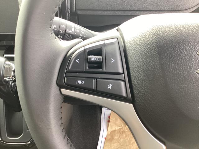 ソリオ ハイブリッドＭＺ　登録済未使用車　衝突軽減ブレーキ　両側電動スライドドア　オートライト　ＬＥＤヘッドライト　スマートキー　プッシュスタート　ヘッドアップディスプレイ　クルーズコントロール　シートヒーター　ウォークスルー（22枚目）