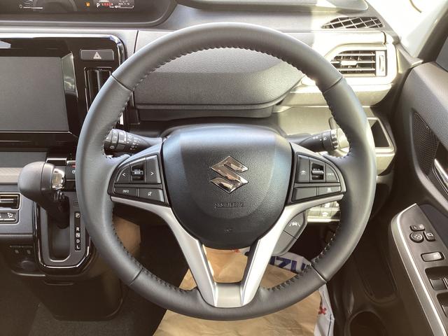 ソリオ ハイブリッドＭＺ　登録済未使用車　衝突軽減ブレーキ　両側電動スライドドア　オートライト　ＬＥＤヘッドライト　スマートキー　プッシュスタート　ヘッドアップディスプレイ　クルーズコントロール　シートヒーター　ウォークスルー（59枚目）