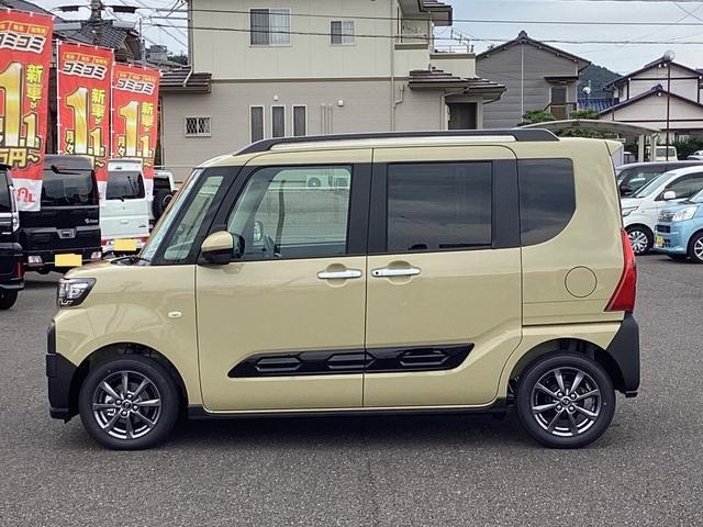 タント ファンクロス　コーナーソナー　踏み間違い防止　ＡＨＢ　シートＨ　フルフラット　両側オートスライドドア　車線逸脱警報　セキュリティ　衝突安全ボディ　ＬＥＤヘッドライト　ルーフレール　キーフリーシステム　スマートキー（22枚目）