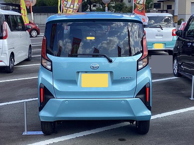 ムーヴ Ｇ　ソナー　横滑り防止装置　エアコン　ベンチシート　アルミホイール　電動格納ミラー　スマートキープッシュスタート　ブレーキサポート　両側スライド左側パワースライドドア（18枚目）