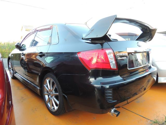 インプレッサアネシス 　４ＷＤ　３ペダル５速ＭＴ　ＢＯＸＥＲツインカムＡＶＣＳ　ナビＥＴＣバックカメラ　純正ハイグロス１８インチアルミ　新タイヤ　レギュラ―ガソリン　純正フルエアロ　独立懸架　フォグランプ　保証付（4枚目）