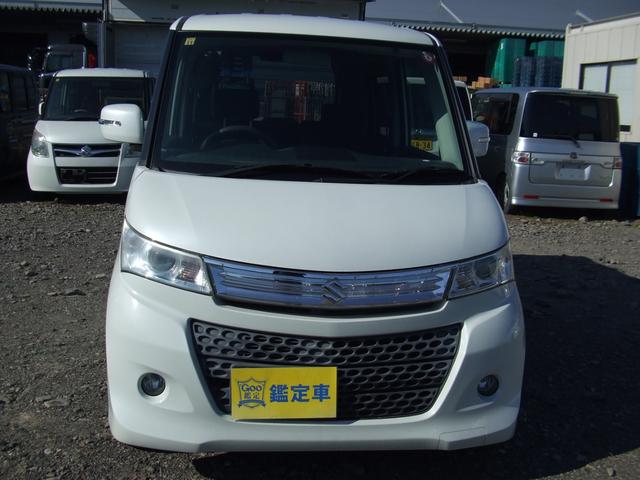 パレットＳＷ ＸＳ　グー故障診断実施済み　ナビ　地デジ　インテリキー　パワースライドドア（4枚目）