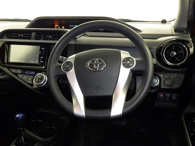 アクア X-アーバン ソリッド 衝突被害軽減システム フルセグ バックカメラ ETC ドラレコ CD ミュージックプレイヤー接続可 DVD再生 LEDヘッドランプ スマートキー キーレス ハイブリッド(8枚目)