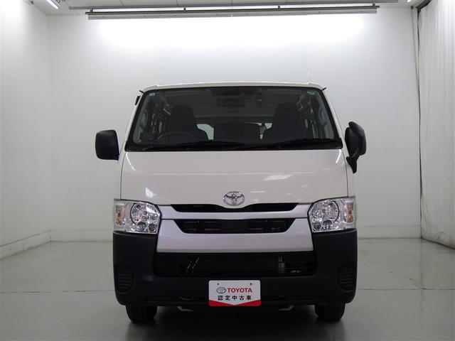 ハイエースバン ＤＸ　衝突被害軽減システム　メモリーナビ　フルセグ　バックカメラ　ＥＴＣ　ドラレコ　ＣＤ　ミュージックプレイヤー接続可　ＤＶＤ再生　ＬＥＤヘッドランプ　乗車定員６人　キーレス　ディーゼル　ワンオーナー（2枚目）