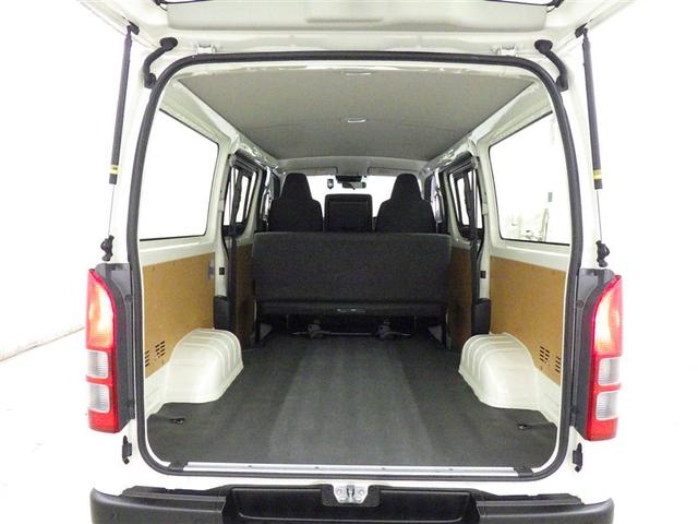 ハイエースバン ＤＸ　衝突被害軽減システム　メモリーナビ　フルセグ　バックカメラ　ＥＴＣ　ドラレコ　ＣＤ　ミュージックプレイヤー接続可　ＤＶＤ再生　ＬＥＤヘッドランプ　乗車定員６人　キーレス　ディーゼル　ワンオーナー（21枚目）