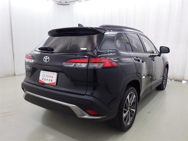 カローラクロス Ｚ　衝突被害軽減システム　フルセグ　バックカメラ　ＥＴＣ　ドラレコ　ミュージックプレイヤー接続可　電動シート　ハーフレザー　オートクルーズコントロール　ＬＥＤヘッドランプ　スマートキー　キーレス（5枚目）