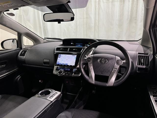 プリウスα Ｓ　衝突被害軽減システム　メモリーナビ　フルセグ　バックカメラ　ＥＴＣ　ＣＤ　ミュージックプレイヤー接続可　サンルーフ　オートクルーズコントロール　ＬＥＤヘッドランプ　スマートキー　キーレス　ハイブリッド（8枚目）