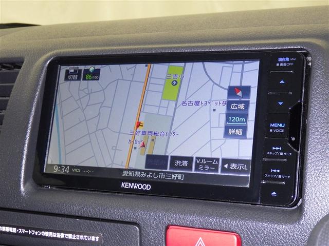 ハイエースバン ロングDX 衝突被害軽減システム メモリーナビ フルセグ バックカメラ ETC ドラレコ CD ミュージックプレイヤー接続可 DVD再生 LEDヘッドランプ 乗車定員6人 キーレス(8枚目)