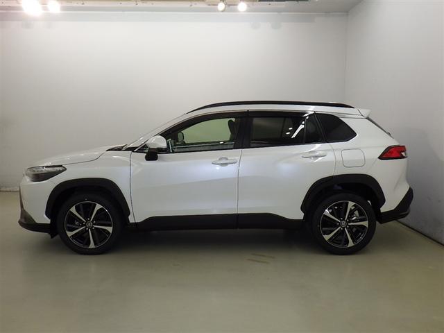 カローラクロス ハイブリッド　Ｚ　衝突被害軽減システム　メモリーナビ　バックカメラ　ＥＴＣ　ドラレコ　ミュージックプレイヤー接続可　電動シート　ハーフレザー　オートクルーズコントロール　ＬＥＤヘッドランプ　スマートキー　キーレス（4枚目）