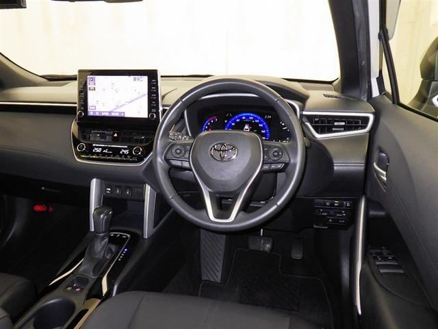 カローラクロス ハイブリッド　Ｚ　衝突被害軽減システム　メモリーナビ　バックカメラ　ＥＴＣ　ドラレコ　ミュージックプレイヤー接続可　電動シート　ハーフレザー　オートクルーズコントロール　ＬＥＤヘッドランプ　スマートキー　キーレス（8枚目）