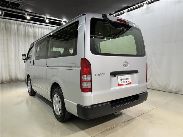 ハイエースバン ロングＤＸ　衝突被害軽減システム　メモリーナビ　フルセグ　ＥＴＣ　ドラレコ　ＣＤ　ミュージックプレイヤー接続可　ＤＶＤ再生　ＬＥＤヘッドランプ　乗車定員６人　キーレス（4枚目）