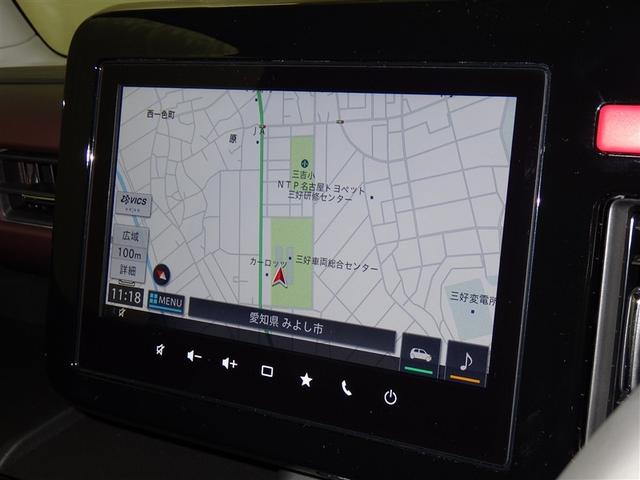 スペーシアカスタム ハイブリッドXS 衝突被害軽減システム メモリーナビ フルセグ バックカメラ ミュージックプレイヤー接続可 オートクルーズコントロール LEDヘッドランプ 両側電動スライド スマートキー キーレス アイドリングストップ(9枚目)