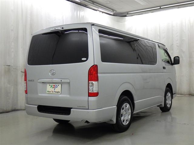 ハイエースバン DX GLパッケージ 衝突被害軽減システム メモリーナビ フルセグ バックカメラ ETC ドラレコ CD ミュージックプレイヤー接続可 3列シート キーレス 4WD ディーゼル(6枚目)