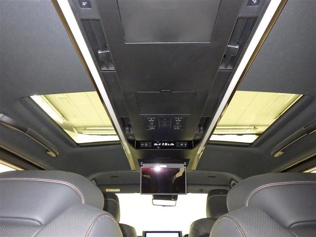 アルファード Ｚ　衝突被害軽減システム　メモリーナビ　フルセグ　バックカメラ　ＥＴＣ　ミュージックプレイヤー接続可　後席モニター　サンルーフ　ＬＥＤヘッドランプ　両側電動スライド　乗車定員７人　３列シート　スマートキー（11枚目）