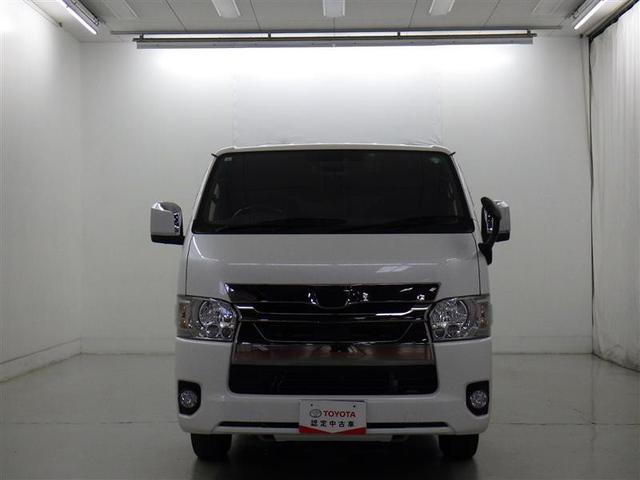 ハイエースバン スーパーＧＬ　ダークプライムＩＩ　衝突被害軽減システム　メモリーナビ　フルセグ　バックカメラ　ＥＴＣ　ドラレコ　ＣＤ　ミュージックプレイヤー接続可　ＤＶＤ再生　ＬＥＤヘッドランプ　スマートキー　キーレス　ディーゼル（2枚目）