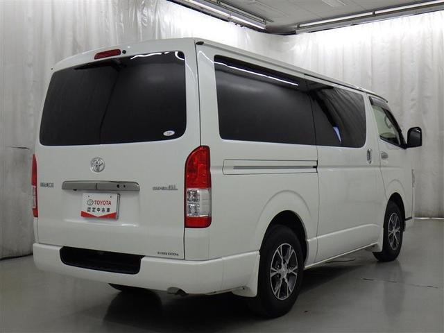 ハイエースバン スーパーＧＬ　ダークプライムＩＩ　衝突被害軽減システム　メモリーナビ　フルセグ　バックカメラ　ＥＴＣ　ドラレコ　ＣＤ　ミュージックプレイヤー接続可　ＤＶＤ再生　ＬＥＤヘッドランプ　スマートキー　キーレス　ディーゼル（5枚目）