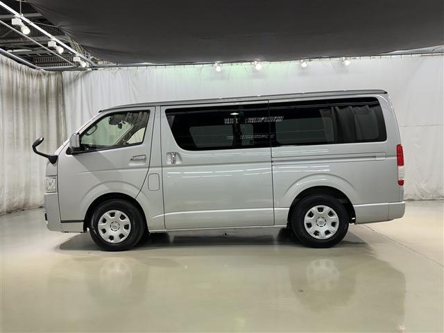 ハイエースバン ロングスーパーＧＬ　衝突被害軽減システム　メモリーナビ　フルセグ　バックカメラ　ＥＴＣ　ドラレコ　ＣＤ　ミュージックプレイヤー接続可　ＤＶＤ再生　ＬＥＤヘッドランプ　両側電動スライド　スマートキー　キーレス　ディーゼル（5枚目）