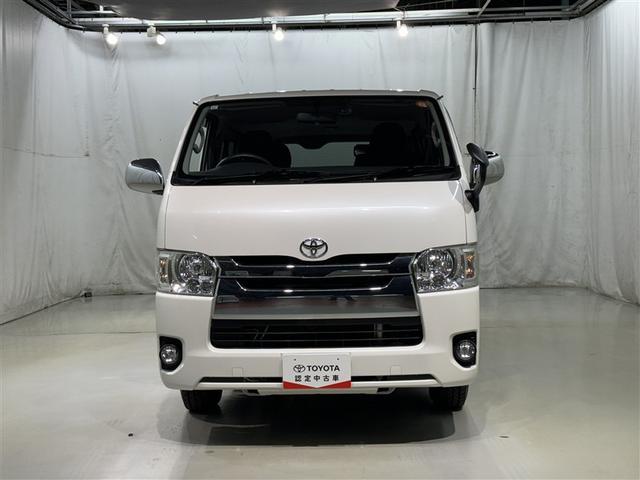 ハイエースバン ロングスーパーＧＬ　衝突被害軽減システム　メモリーナビ　ワンセグ　バックカメラ　ＥＴＣ　ドラレコ　ＣＤ　ミュージックプレイヤー接続可　ＬＥＤヘッドランプ　キーレス（3枚目）