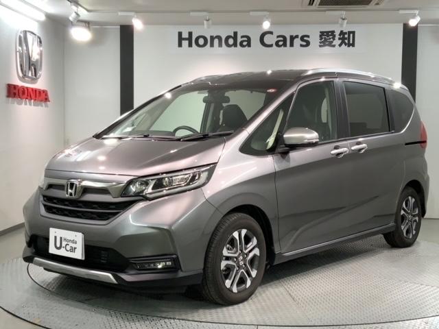 フリード＋ハイブリッド ハイブリッド・クロスター　ＨｏｎｄａＳＥＮＳＩＮＧ新車保証試乗禁煙車　Ｂカメラ　オートクルーズコントロール　ＤＶＤ再生　フルセグ　左右パワースライドドア　シートヒーター　ＬＥＤ　オートエアコン　ＥＴＣ　サイドカーテンエアバック（46枚目）