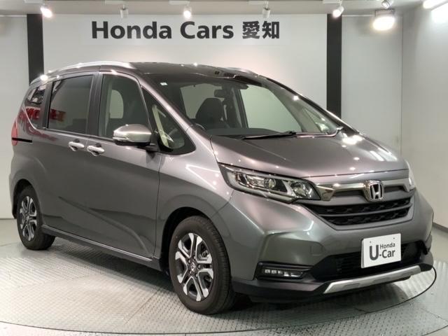 フリード＋ハイブリッド ハイブリッド・クロスター　ＨｏｎｄａＳＥＮＳＩＮＧ新車保証試乗禁煙車　Ｂカメラ　オートクルーズコントロール　ＤＶＤ再生　フルセグ　左右パワースライドドア　シートヒーター　ＬＥＤ　オートエアコン　ＥＴＣ　サイドカーテンエアバック（52枚目）